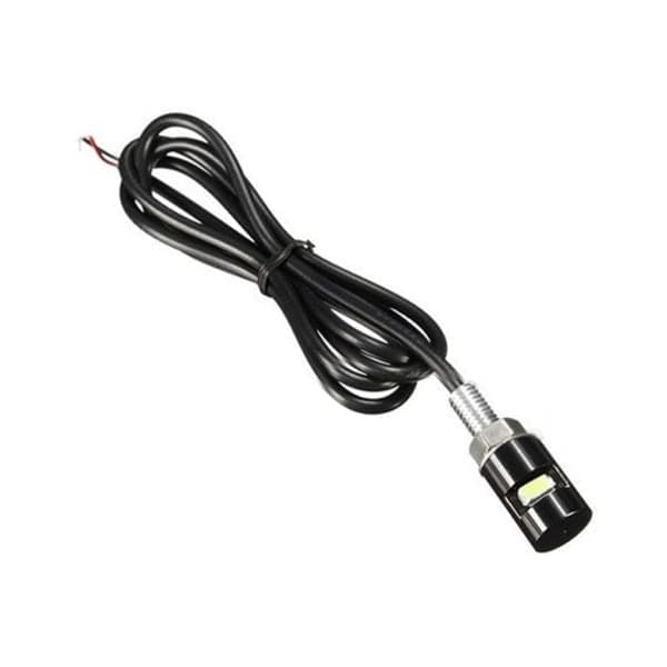 12V LED nummerpladelys til motorcykel, LED baglygte, universelle 12V 5630 hvide lys, blinklys null - 2