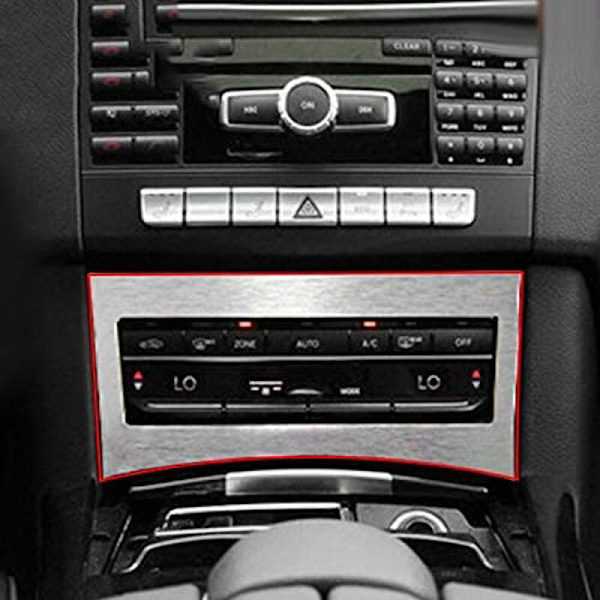 Decorative Cover for Air Conditioning and CD Control Panel for E-Class W212 E200L E300L