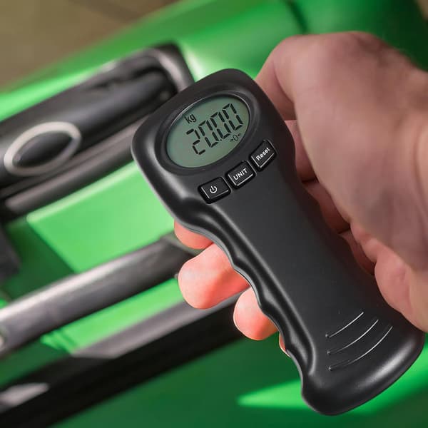 Elektronisk bagagevægt Digital Bærbar 10g-44kg Plast Sort