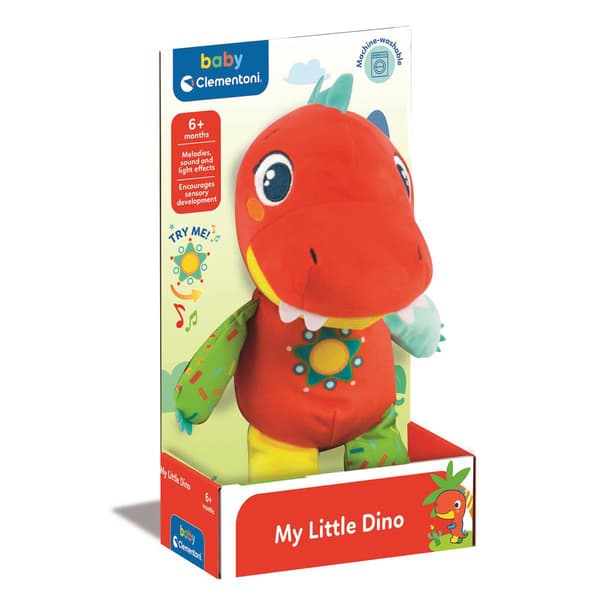 Plys Baby T-Rex Multifärg