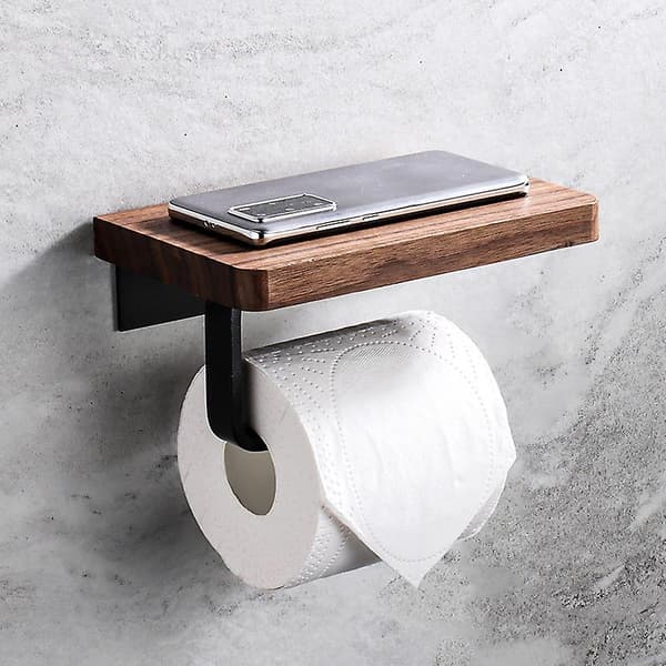 WC-paperiteline puhelintelineellä, reiätön WC-paperirulla