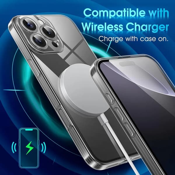 iPhone 16 Pro Max Gjennomsiktig TPU-deksel – Ekstra Kamerabeskyttelse iPhone 16 Pro Max