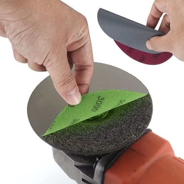 24 Runda Slippapper 125mm - Våt & Torr Sandpapper - Enkel att Installera