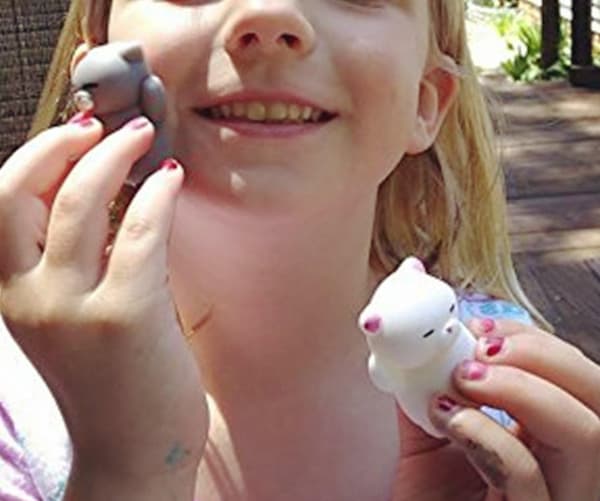 Anti-stresslegetøj Katte Squishies Mini Kat Klemmelegetøj Stress Moch