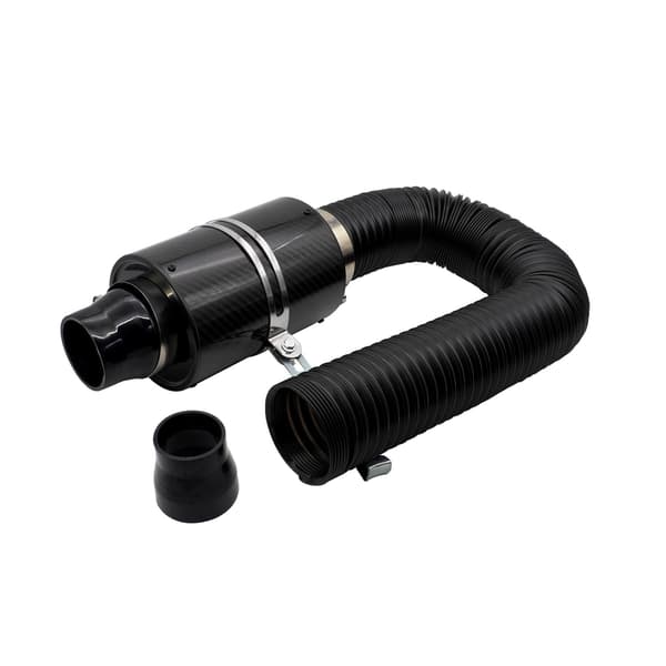 Air Filter Induction Kit Universal Car Kit 3 Inch Carbon Fiber Cold Air Filter Intake Hose Pipe Kit