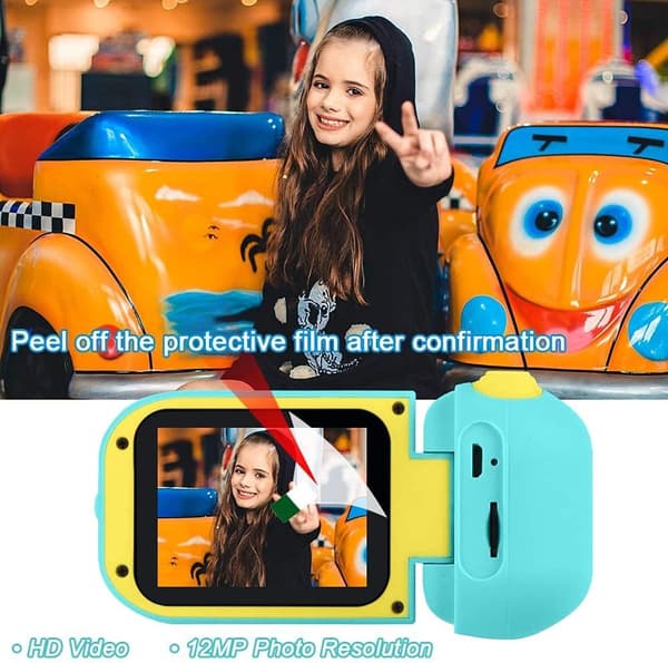 Leksaker för flickor 3-10 år, barnvideokamera digital kamera Chri