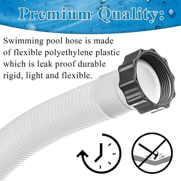 2-pack Intex Pool Slangadapter Ersättningsslang Pool Slang Filterpump Slangkopplingar