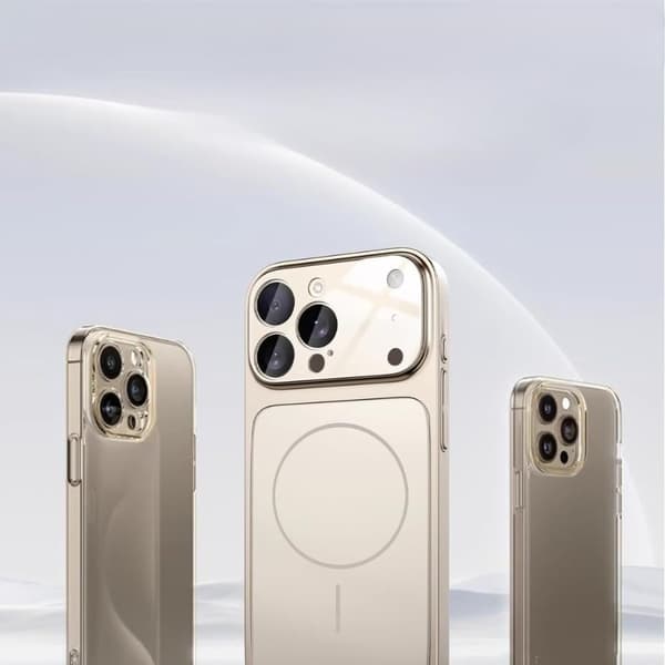 Wireless Rechargeable Matte Protective Case for iPhone 17/17 Air/17 Pro/17 Pro Max (Gold, for iPhone 17) gold 17 gold 17