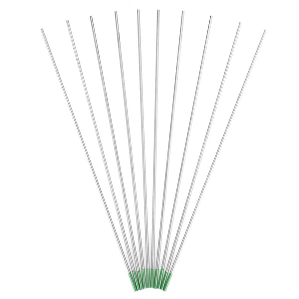 AC TIG-svejsning Grøn Spids Wolfram Elektrode 2.0x150mm 10 stk.