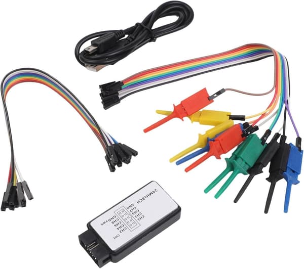USB ARM/FPGA 24M 8 logikanalysator til udvikling, prøver, kanaler, intelligent multiprotokol-analyse