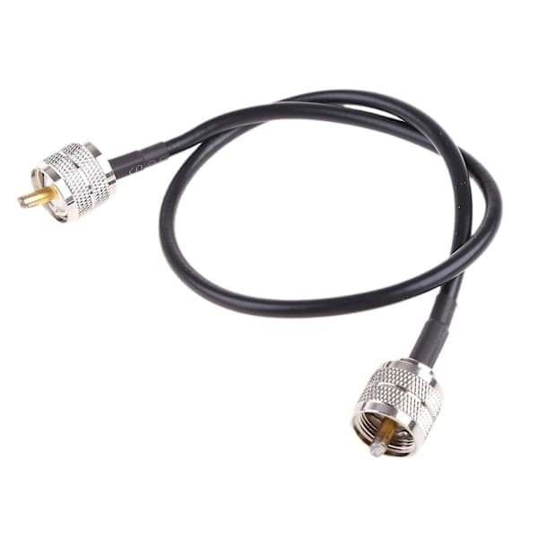 PL-259 UHF Han-Han Stik Koaksial Jumperkabel Erstatning Til Radioantenne