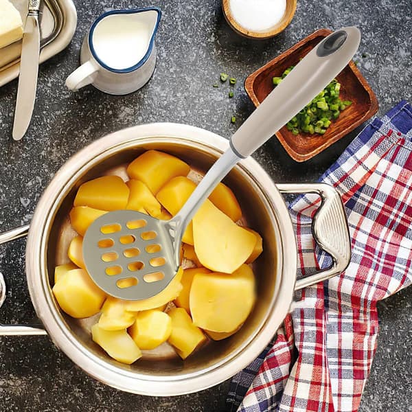 Stainless Steel Potato Masher, Creative Potato Masher for Home Kitchen