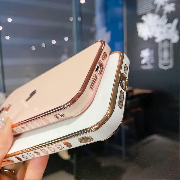 Kompatibel med iPhone 13 Pro Max Deksel med Kamerabeskyttelse Lilla