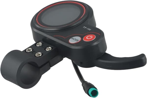 Hastighetsdisplay 10 tums E-Scooter 5-stifts skärm Scooter System Controller för med display kompatibel elektrisk
