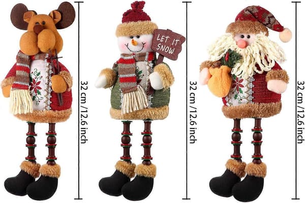 Figurer, Julemand, Snemand, Rensdyr, Ornament