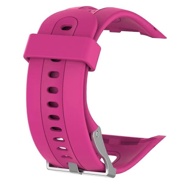 Silikonarmband för Garmin Forerunner 10 / 15 Rosa Pink