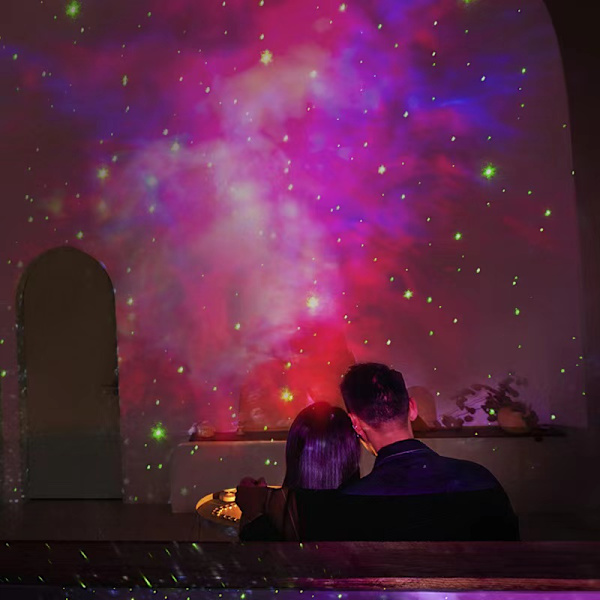 Astronautprojektor - Galaxprojektor med timer