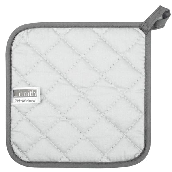 100% Cotton Terry Pot Holders, Heat Resistant Trivets