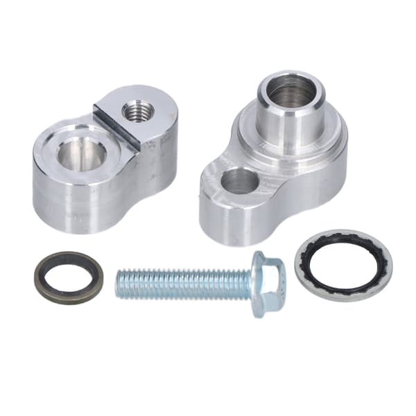Bageste A/C Block Off Kit Aluminiumslegering Biltilbehør Erstatning til Chevy Tahoe 2000-2013