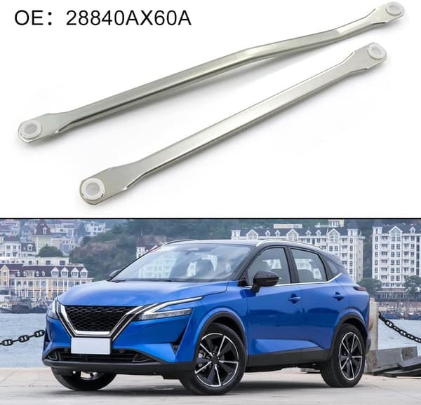 Trykstænger Nissan Micra K12 2003 2010 2 sæt OEM erstatningsviskerforbindelse til PCS med