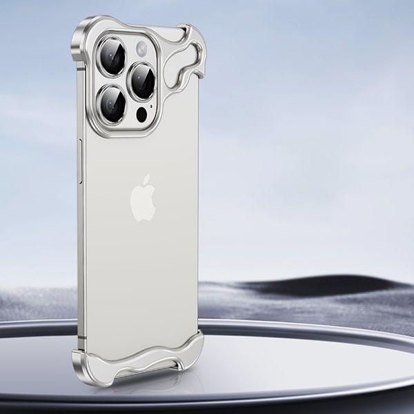 Unique Metal Frame Case + Lens Protector for iPhone 16e
