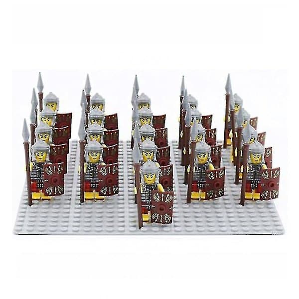 21 stk/sett Romersk militær Centurion Soldater Minifigurer Hær Leker Samling
