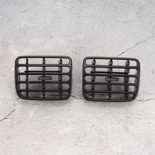 1 Pair Car AC Vent Frame Dashboard Grille Fits for CLIO MK2 1998‑2006