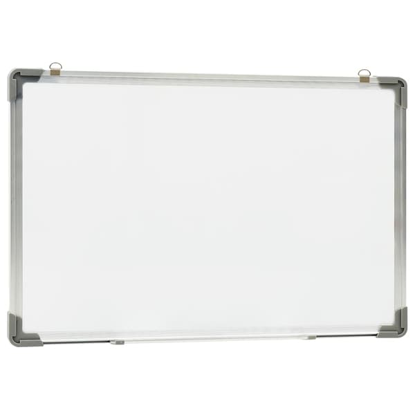 vidaXL Magnetisk whiteboard hvit 50x35 cm stål Hvit Vit