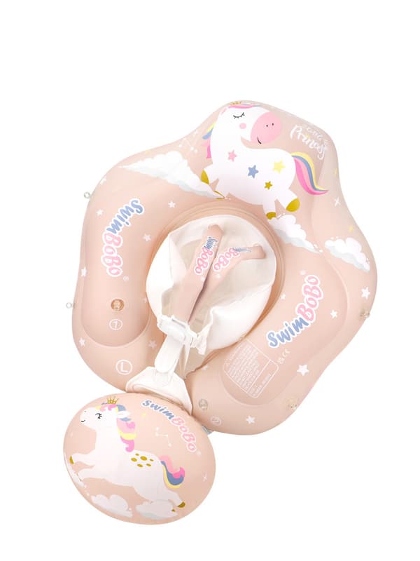 (s)Shenrongtong Baby Pool Float Ring - Holdbar og afslappende baby