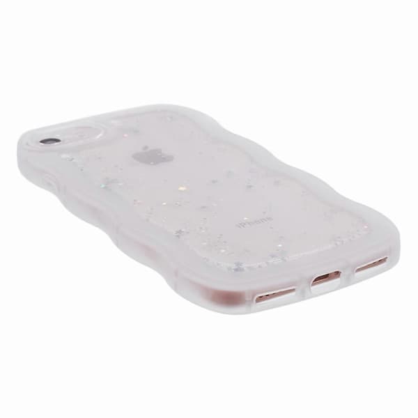 JTW-serien til iPhone 7/8/SE (2020)/SE (2022) Cover Glitterstjerner Bølget Kant TPU-beskyttelse Multicolor Style E Multicolor Style E