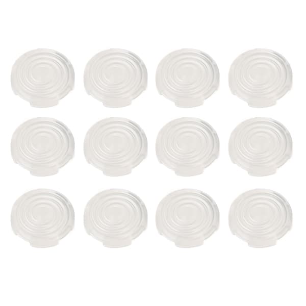 12 st Arcade Button Caps Replacement Mechanical Push Button Covers for Kailh for Cherry for TTC for Akko for Glorious Switches White
