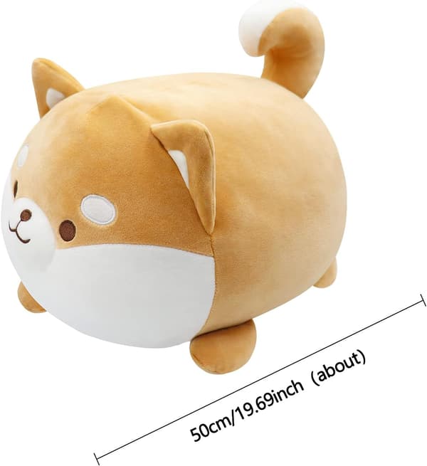 19,6 tuuman pehmolelu tyyny pehmo Corgi tyyny pehmo