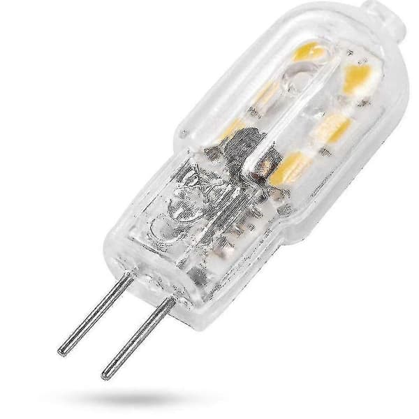 10 stk. G4 LED maispærer (AC/DC 12v: Varmt lys 3000k)