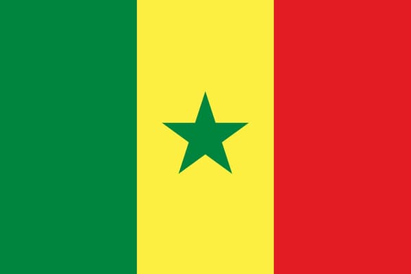 Senegal-flagga Senegal Senegal