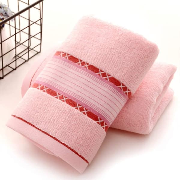 Qrity 3-pack Sportshanddukar 100% Bomull - Mycket Absorberande Multifunktionella Handdukar (Variation) för Strand, Bad, Händer (35x75cm)
