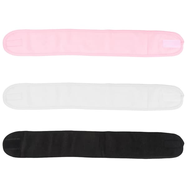 3-pack Spa Ansiktsband Tyg Justerbart Elastiskt Trepack