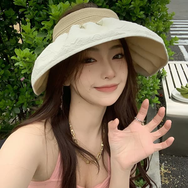 Dam Casual Hatt Dam Solhatt Elegant Strandhatt Hinkhatt