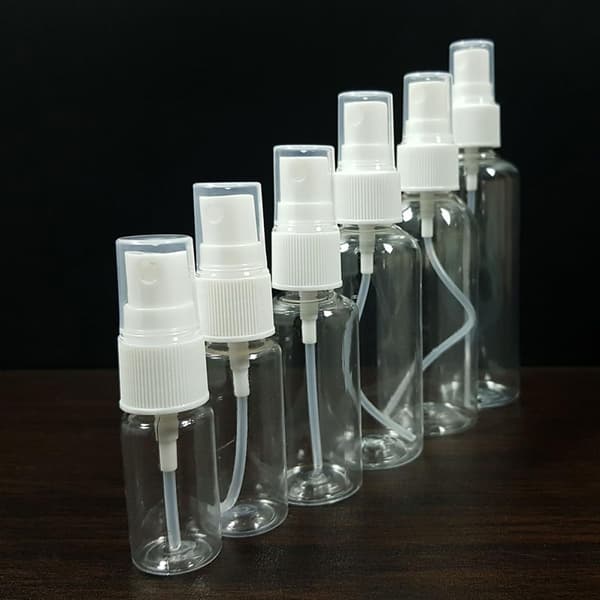 Baby Reise Mini Sprayflasker 60ml Påfyllbare PET 15-pakning