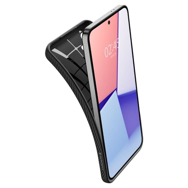 Spigen Galaxy S24 Deksel Liquid Air Matt Svart[JUN] 60 60