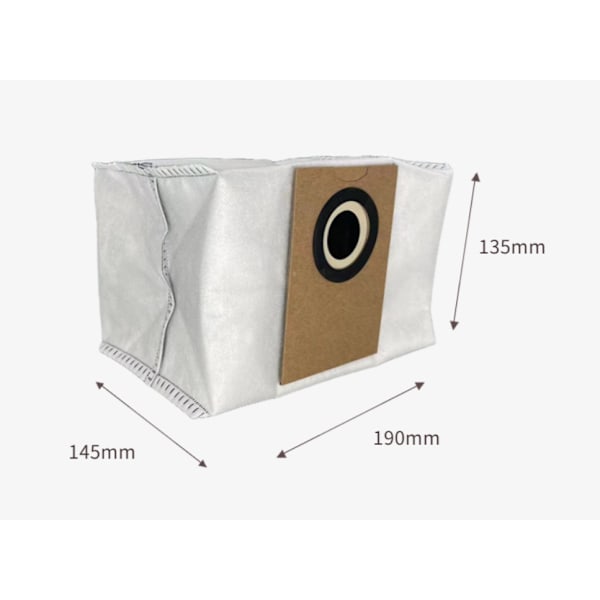 10-pack vakuumpåsar för Alpha2 Pro, 145*190*135mm