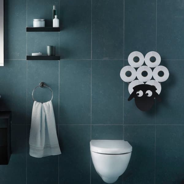 Fint toiletpapirholder i form af et får, opbevaring af papirhåndklæder,