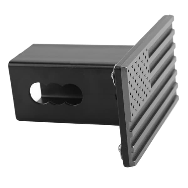 Flaggemblem Universal 5 Tommer Aluminium Stål Tilhengerdeksel Svart
