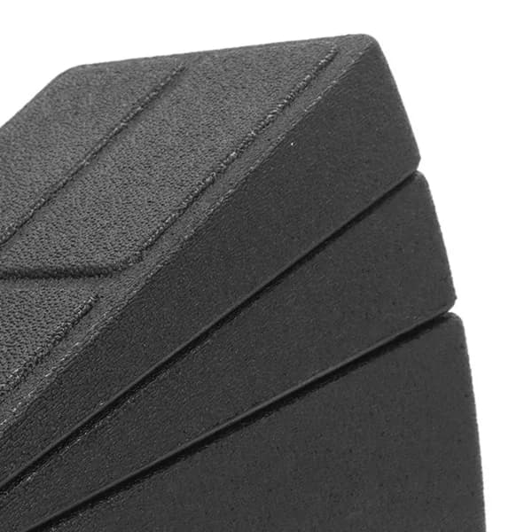 (pow yeah!) Slant Board Black EPP Adjustable Foot Calf Stretching Board for Home Fitness Training