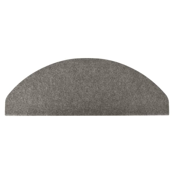 vidaXL Trappematte selvklebende 10 stk grå 65x22,5x3,5 cm Grå Grå