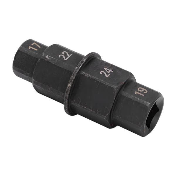 Motorcykel Forreste Baghjul Aksel Hex Spindel Driver Socket Værktøj 17/19/22/24 mm Kromvanadiumstål