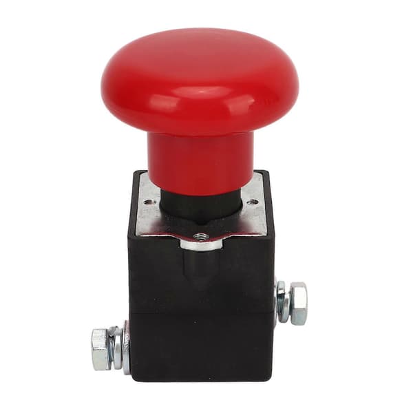 48V 125A Emergency Stop Switch in Metal Alloy ED125-16 Stop Button Fits Most Forklifts
