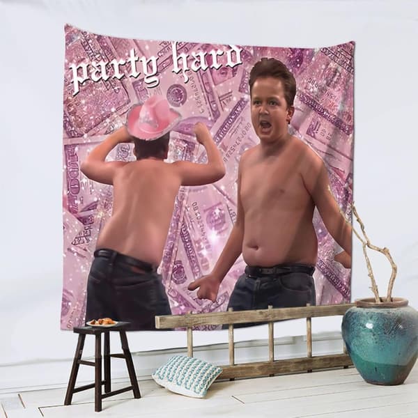 Boutique Gibby Party Energy Gobeliini Seinävaate Uutuus