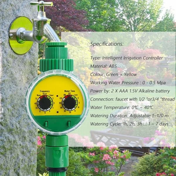 Automatic watering timer