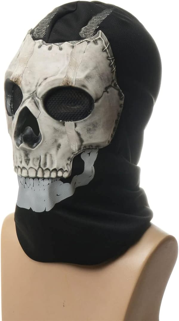 COD Ghost Mask Skalle Helmask MW2 Cosplay Kostymmask för Sport Halloween Cosplay
