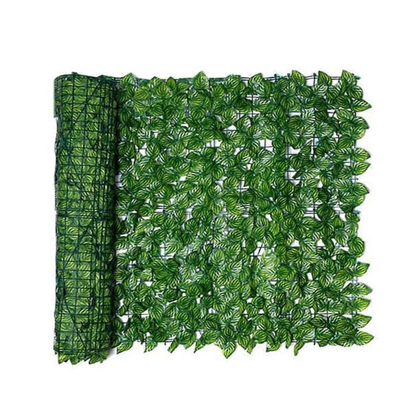 Artificial Leaf Hedge Roll Wall Landscaping Fence Privacy Screen Outdoor Garden Backyard